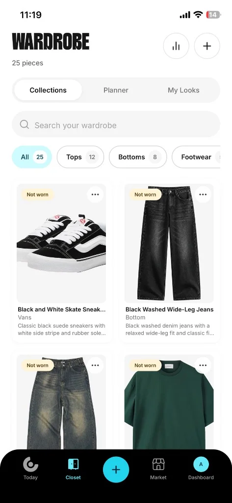 Closetwiz · Wardrobe Capsule & Digital Closet